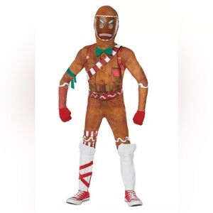 Fortnite Costume Merry Marauder from Spirit Halloween youth size large 12-14 GUC